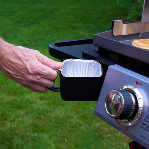 Deluxe 25" Inch Folding 2-Burner Griddle for Maximum Portability with FREE 5 Piece Accessory Kit