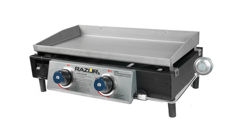 25in Razor 2 Burner Portable Griddle (no lid)