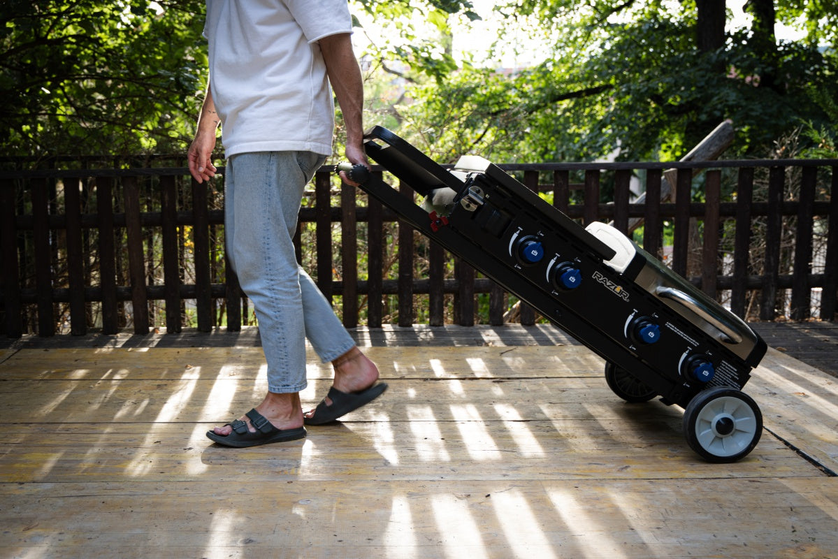 Razor Folding Griddle & Grill Combo Razor Griddle