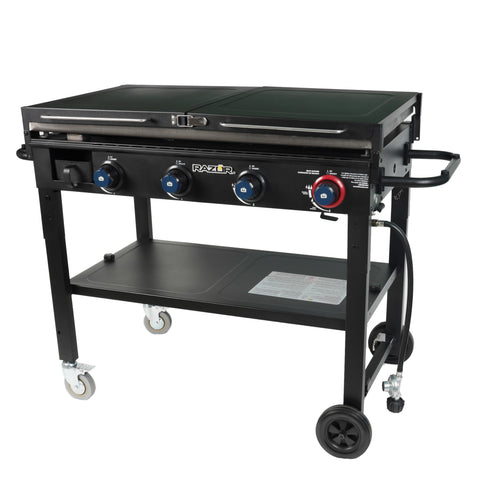 37" Original 4 Burner with Foldable Shelves