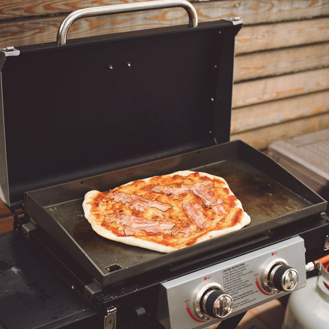 Deluxe 25" Inch Folding 2-Burner Griddle for Maximum Portability with FREE 5 Piece Accessory Kit