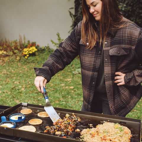 Deluxe 37" Inch 4-Burner Griddle with FREE 5 Piece Accessory Kit