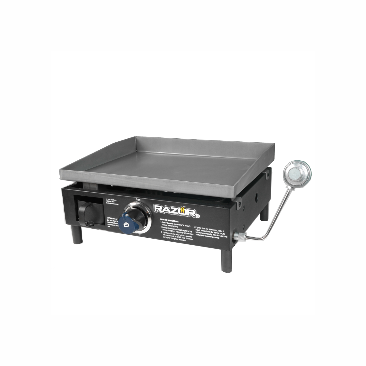 19in Razor 1 Burner Portable Griddle– Razor Griddle